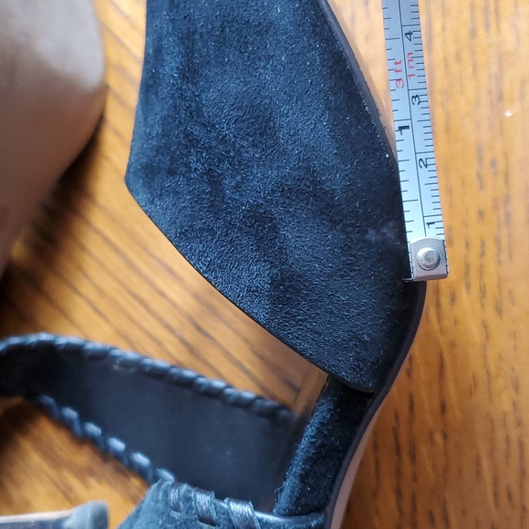 Coach Henny Suede / soft Lambskin Black 8m - Picture 8 of 9